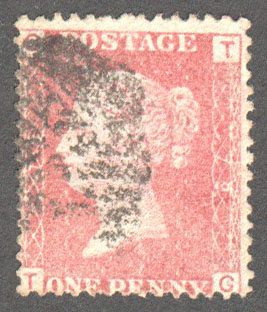 Great Britain Scott 33 Used Plate 79 - TG (1) - Click Image to Close